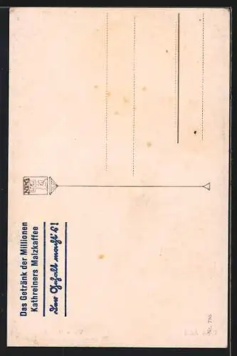 Künstler-AK Adolf (Jodolfi): Kind ruft in der Wiege, Wo ist Mama?