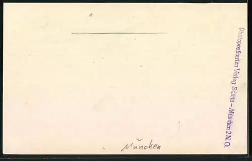 Fotografie Schaja, München, Ansicht München, Umzug mit Militärparade