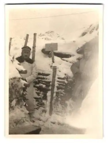 6 Fotografien Ansicht Michalischki, deutsche Soldaten im Winterkrieg in Russland, Schützengraben