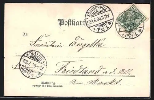 AK Portrait des Musikers C.M. v. Weber