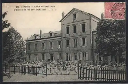 AK Poissy, Asile Saint-Louis, Fondation de Bonjean