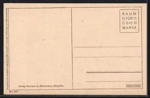 Künstler-AK Hermann Rüdisühli: Heiliger Brunnen