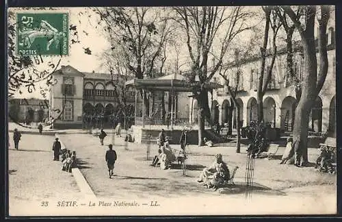 AK Sétif, la place Nationale