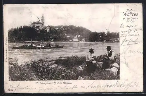 AK Wallsee an der Donau, Erzherzogliches Schloss