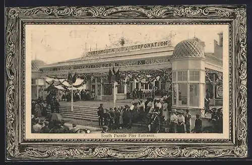 AK Portsmouth, South Parade Pier, Entrance