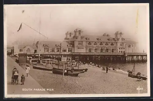 AK Southsea, South Parade Pier