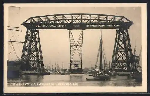 AK Buenos Aires, Puente nic. Avellaneda