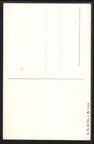 AK Betrunkener sitzt auf der Strasse und umarmt einen Poller, Trinkerhumor