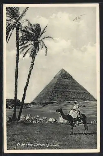 AK Cairo, The Chefren Pyramid