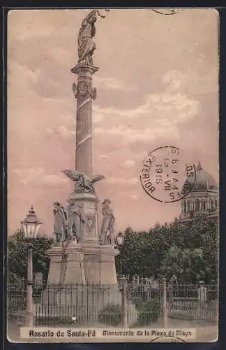 AK Rosario de Santa-Fé, Monumento de la Plaza de Mayo
