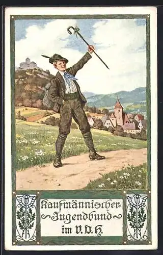 AK Kaufmännischer Jugendbund V.D.H, Wandersbursche