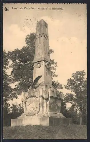 AK Camp de Beverloo, Monument de Tacambaro