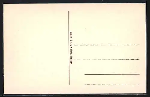 AK Grossenhain / Sachsen, Modegeschäft von C. F. Naumann mit Passanten