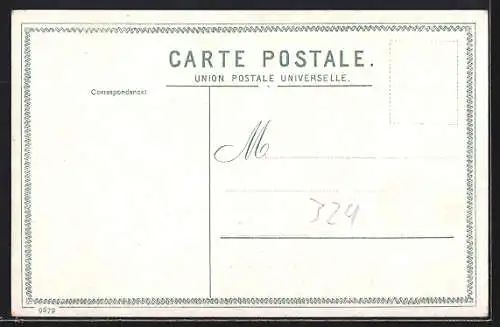AK Constantinople, Vue générale de la Tour-Leandre