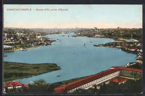 AK Constantinople, Corne d`Or, prise d`Eyoub