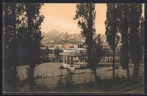 AK Constantinople, Le Parc de al pointe du Sérail