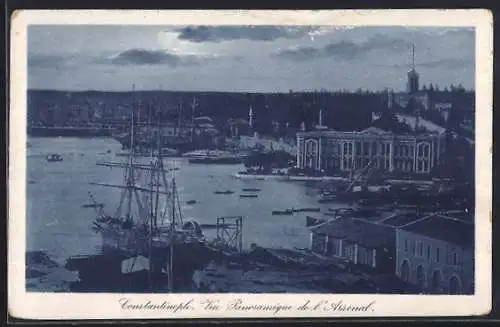 AK Constantinople, Vue Panoramique de l`Arsenal