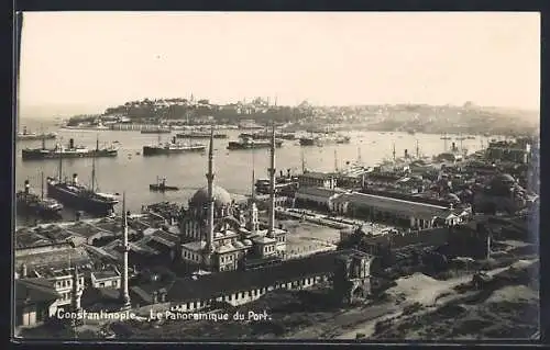 AK Constantinople, Le Panoramique du Port