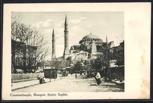 AK Constantinople, Mosquée Sainte Sophie