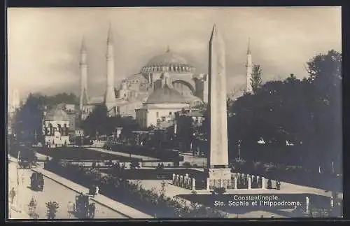 AK Constantinople, Ste. Sophie et l`Hippodrome