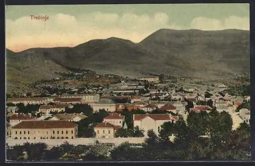 AK Trebinje, Panorama mit Bergen