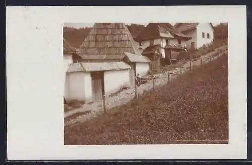 Foto-AK Visegrad, Ortspartie