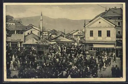 AK Sarajevo, Prizor sa Bascarsije