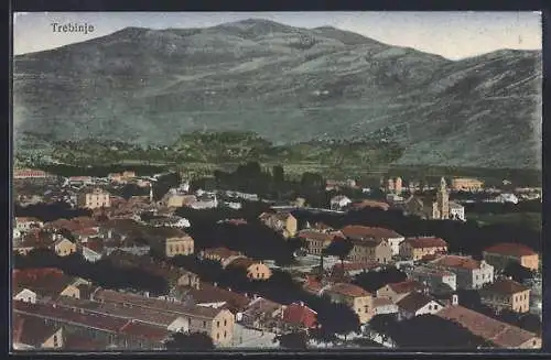 AK Trebinje, Panorama mit Bergen