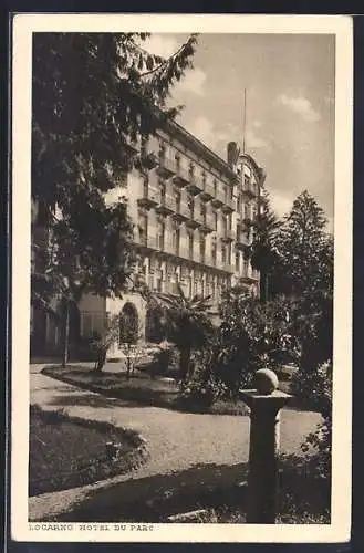 AK Locarno, Hotel du parc