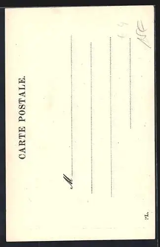 Künstler-AK M. Kruger, president de la Republique du Transvaal, Burenkrieg