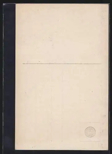 Künstler-AK Fritz Rumpf: Chr. W. Ritter v. Gluck in zeitgenöss. Kleidung