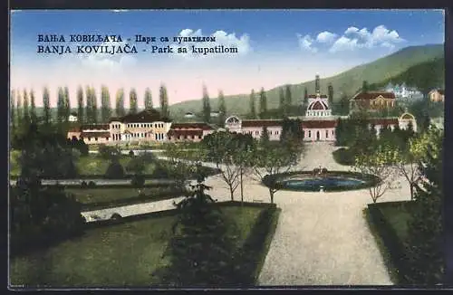 AK Banja Koviljaca, Park sa kupatilom