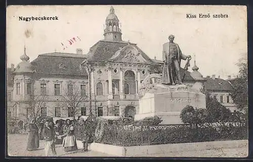 AK Nagybecskerek, Kiss Ernö szobra