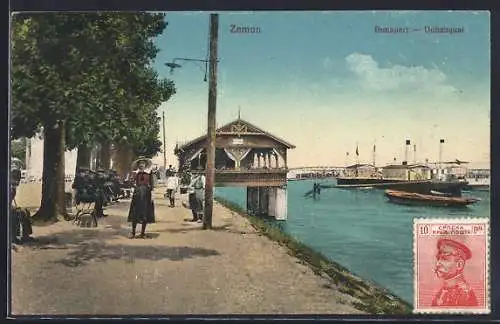 AK Zemun, Dunapart, Donauquai