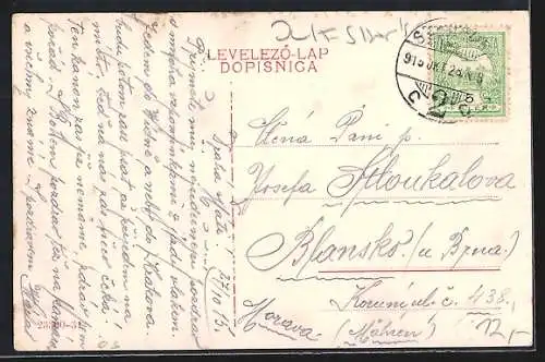 AK Semlin, Partie in der Herrengasse