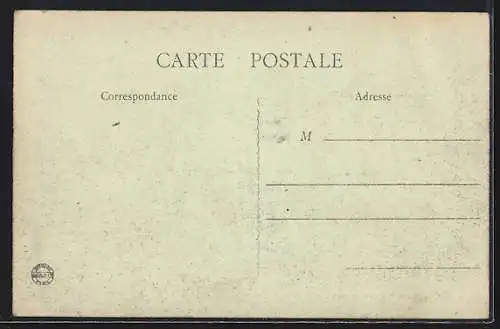 AK Curlu, Église de Curlu endommagée en septembre 1916
