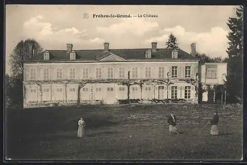 AK Frohen-le-Grand, Le Château