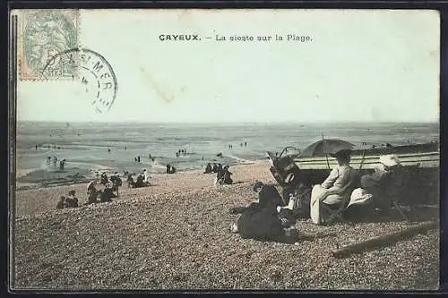 AK Cayeux, La sieste sur la plage