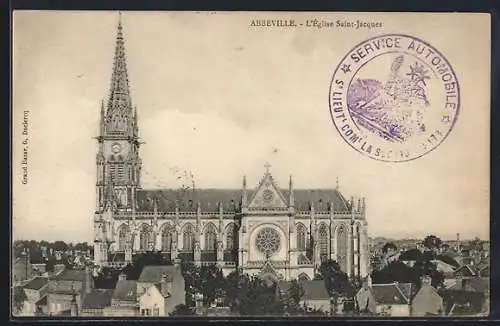 AK Abbeville, L`Église Saint-Jacques