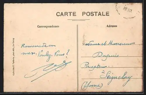 AK Le Crotoy, Un coin du Port