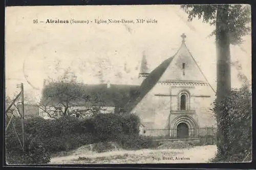 AK Airaines, Église Notre-Dame, XIIe siècle