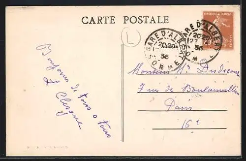 AK Albert, La Chapelle et une partie des bâtiments des hospices