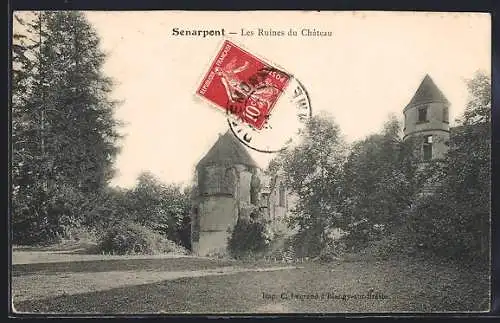 AK Senarpont, Les Ruines du Château