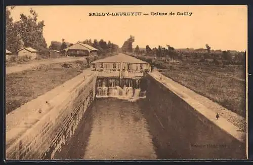 AK Sailly-Laurette, Écluse de Gailly