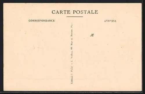 AK Saint-Riquier, La Cour de Récréation du Petit Séminaire