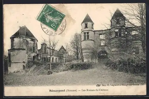 AK Sénarpont, Les Ruines du Château