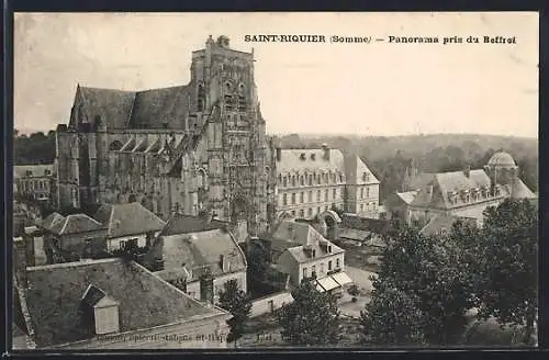 AK Saint-Riquier, Panorama pris du beffroi