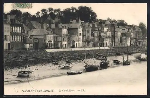 AK Saint-Valery-sur-Somme, Le Quai Blavet