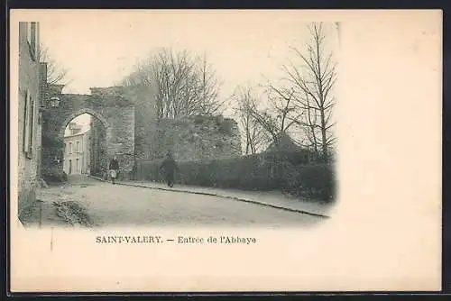 AK Saint-Valery, Entrée de l`Abbaye