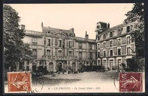 AK Le Crotoy, Le Grand Hôtel, ND